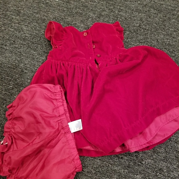 Baby girl red dress - Picture 3 of 3